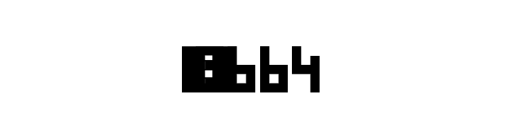 Blocky Regular  Скачать бесплатные шрифты