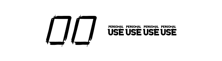 Youth Fury PERSONAL USE  Скачать бесплатные шрифты