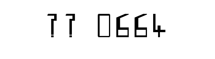 Retro Blocky  Скачать бесплатные шрифты