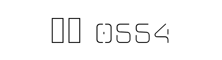 Aunchanted Xspace Thin  Скачать бесплатные шрифты