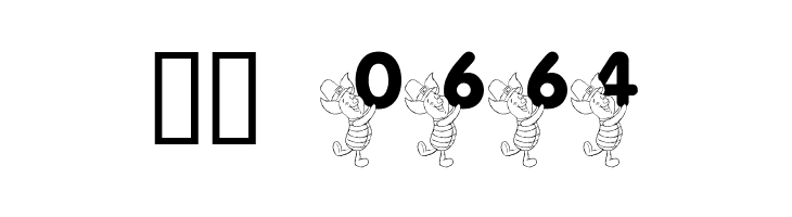 LMS Pigglet's Luck Of The Irish  Скачать бесплатные шрифты