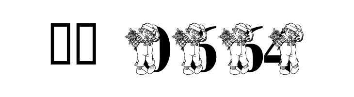 LMS Raggity Andy Alphabet  Скачать бесплатные шрифты